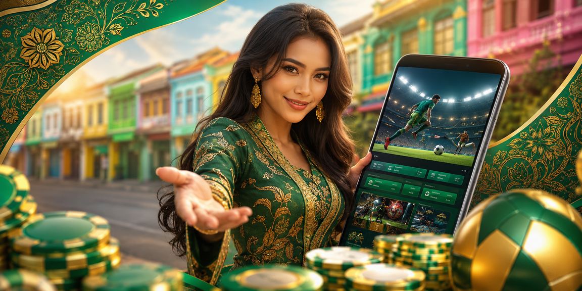 Pertaruhan sukan popular di Penang dengan motif batik tempatan